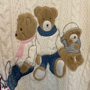 Together vintage 3 bear sweater